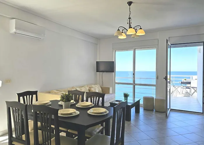 Apartament Two Bedroom With Sea View-061 - Happy Saranda