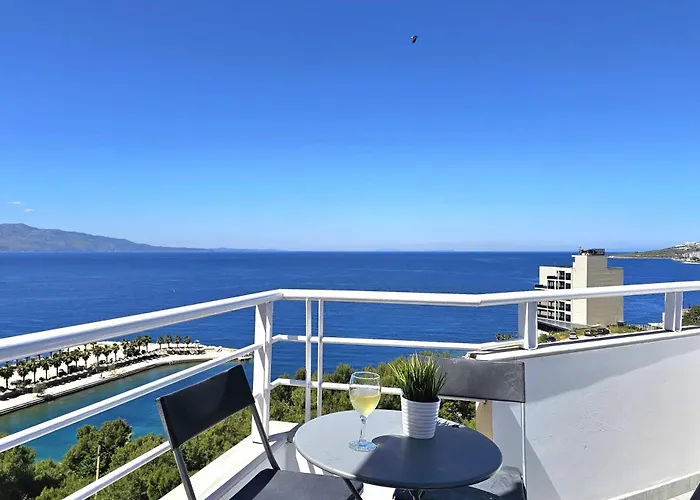 Apartament Two Bedroom With Sea View-061 - Happy Saranda